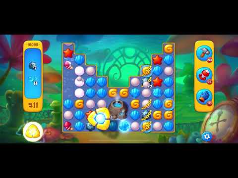 Fishdom level 10099 no boosters フィッシュダム ノーマル