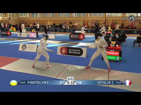85 T64 25 F E Individual Barcelona ESP WC RED  VITALIS Coraline   FRA   vs  PANTELYEYEVA Kseniya   U