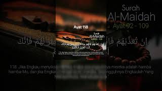 Download lagu Qs. Al-Maidah (ayat 128) || one day one ayat || #quran #surah #almaidah #murottal #onedayoneayat mp3