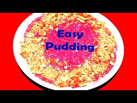 Biscuit Pudding Recipe |Easy Pudding Recipe | Custard Pudding Recipe | Indian Pudding Recipe
