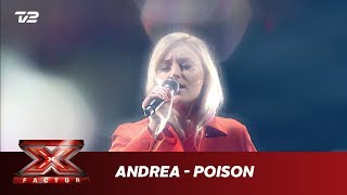 Andrea synger ’Poison’ - Alice Cooper (Live) | X Factor 2019 | TV 2