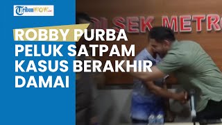 Robby Purba Peluk Nasarius Eks Sekuriti Plaza Indonesia, Kasus Satpam Pukul Anjing Berakhir Damai