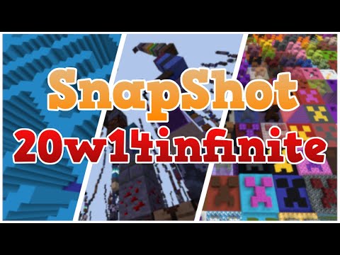 ÜBER 2 Millionen DIMENSIONEN in Minecraft OHNE Mods?! | Snapshot 20w14infinite