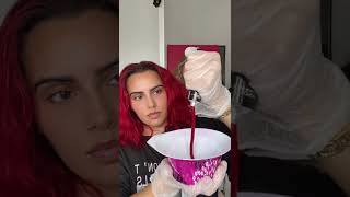 How to dye your hair red WITHOUT BLEACHING first