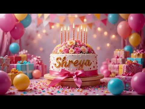 Shreya Happy birthday to you🎂 #birthdaycelebration #birthdaysongwithname #cake #happybirthday 