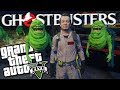 The GHOSTBUSTERS Slimer MOD W Peter Venkman GTA 5 PC Mods Gameplay