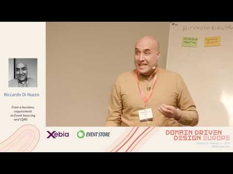 From a business requirement to Event Sourcing and CQRS - Riccardo Di Nuzzo - DDD Europe 2019