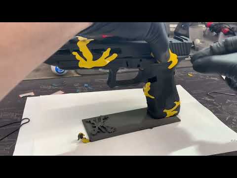 Stippling & cerakoting a custom G34