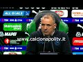 Sassuolo-Napoli 1-6 28/2/24 conferenza stampa Francesco Calzona