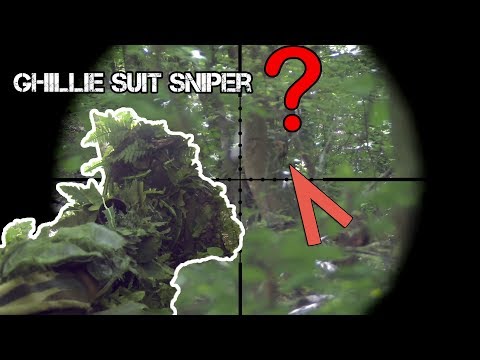 Τhey ARE CONFUSED cause THEY CANT SEE ME!  Leafsuit SNIPER