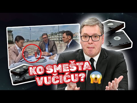 Isplivao snimak na kom se vidi kako Vučiću podmeću dok sedi sa Anom Brnabić i Malim