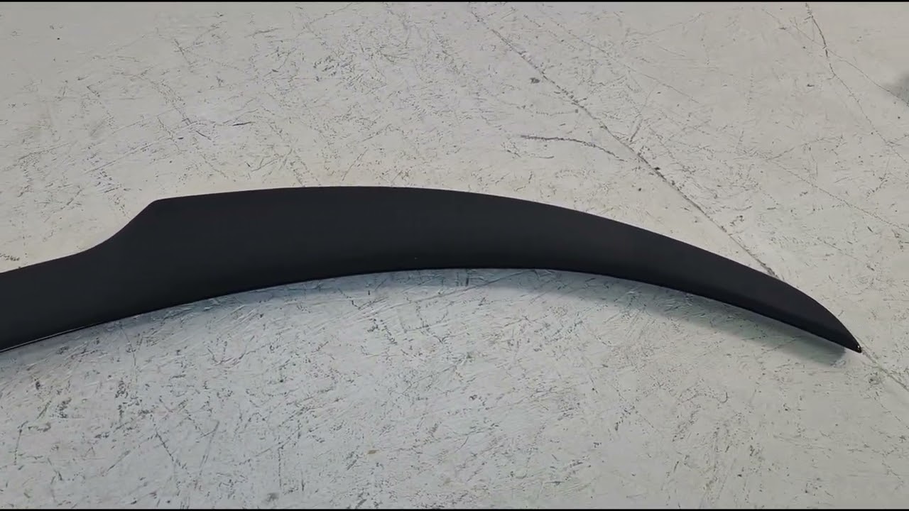 Tesla Model Y 2020- гг. Спойлер Fast (для 2020-2024) Video 1