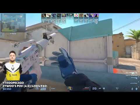 DONK Gets an Amazing Ace! BYMAS 1vs5 Ace Clutch! CS2 Highlights