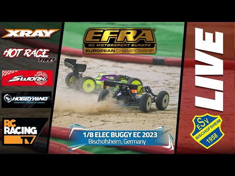 EFRA 1/8th Electric Buggy Championship 2023 - Day 2 - QUALIFYING