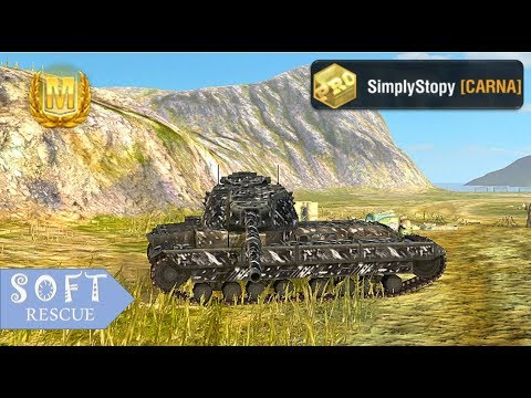 FV215 b: 7600 Damage , 3 Frags - WOT BLITZ -