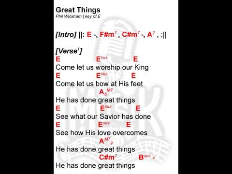 Great Things - Elevation Worship