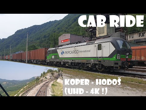 Cab ride (Führerstandsmitfahrt)  Koper - Hodoš 2 (UHD - 4K !)