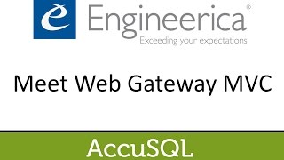Meet Web Gateway MVC