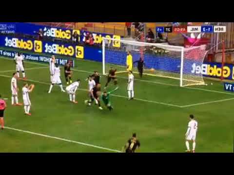 benevento-milan 2-2 gol di brignoli 94°