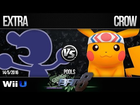 BAM8 - Extra (G&W) vs Crow (Pikachu) - Pools
