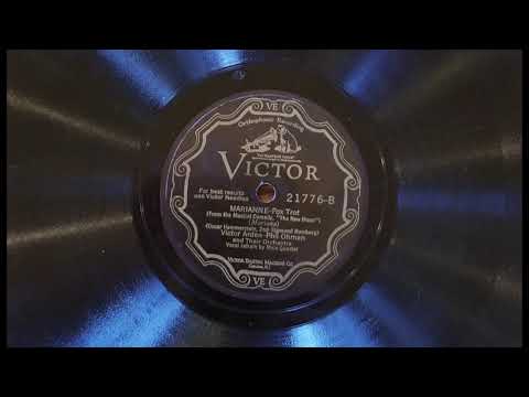 "Marianne" by Victor Arden and Phil Ohman and Their Orchestra 1928