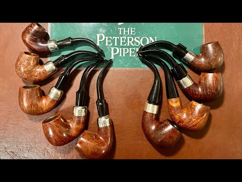 Peterson System Bent Billiards. Size comparison buying guide. 