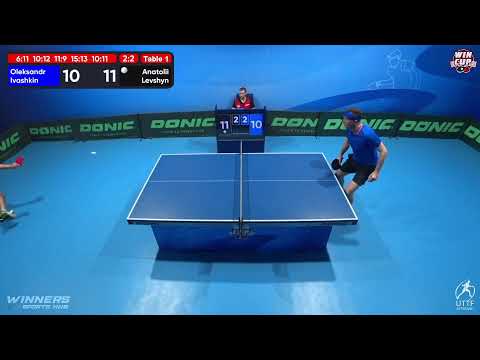 20:00 Oleksandr Ivashkin 2-3 Anatolii Levshyn West 3 WIN CUP 12.11.2022 | TABLE TENNIS WINCUP