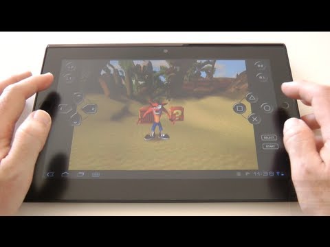 Sony Tablet S First Turn On Setup & Initial Impressions
