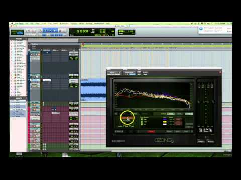 Eq matching a mix using reference tracks