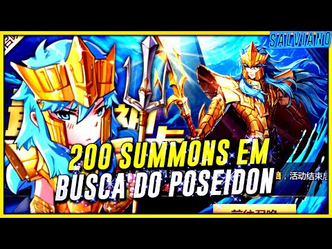 200 SUMMONS X POSEIDON! - Saint Seiya Awakening #82