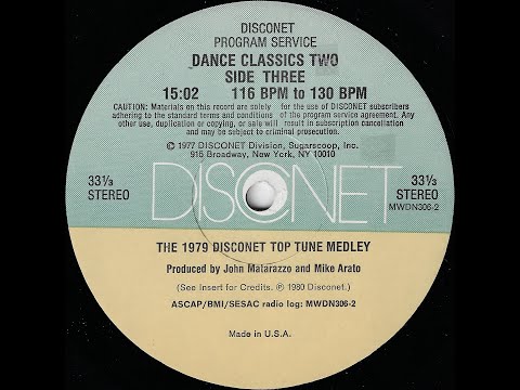 Various - The 1979 Disconet Top Tune Medley