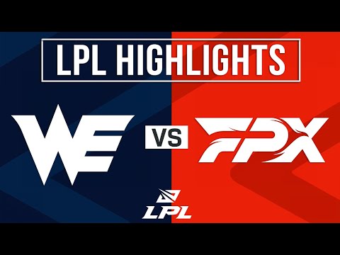 WE vs FPX Highlights ALL GAMES | LPL 2025 Split 3 | Team WE vs FunPlus Phoenix