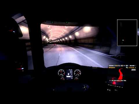 Euro Truck Simulator 2 - Stuttgart bis Leipzig [Full-HD] Scania R Topline