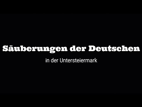 Säuberungen der Deutschen in der Untersteiermark