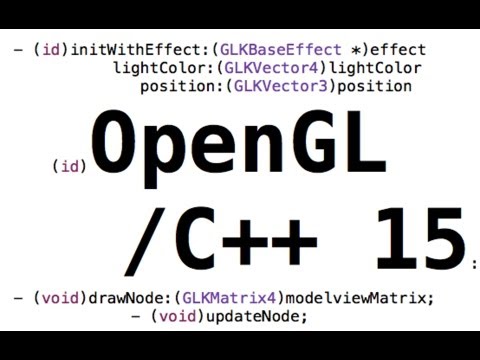 OpenGL/ C++ Game Tutorial part 15: Project organisation and std::vector