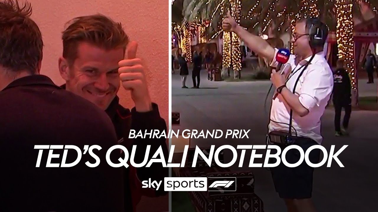 Ted's Quali Notebook for the Bahrain Grand Prix