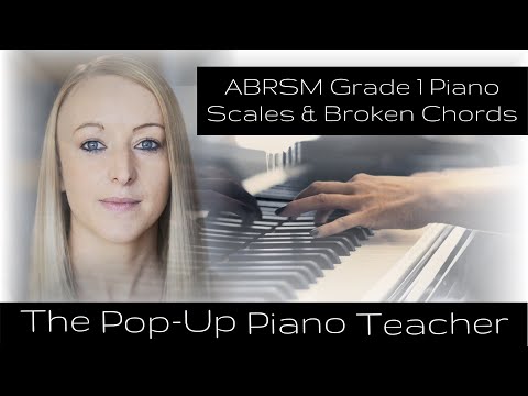 ABRSM Grade 1 Piano : Scales Tutorial