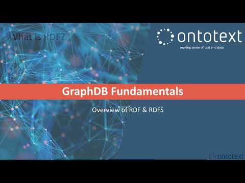 1  GraphDB Fundamentals   RDF and RDFS