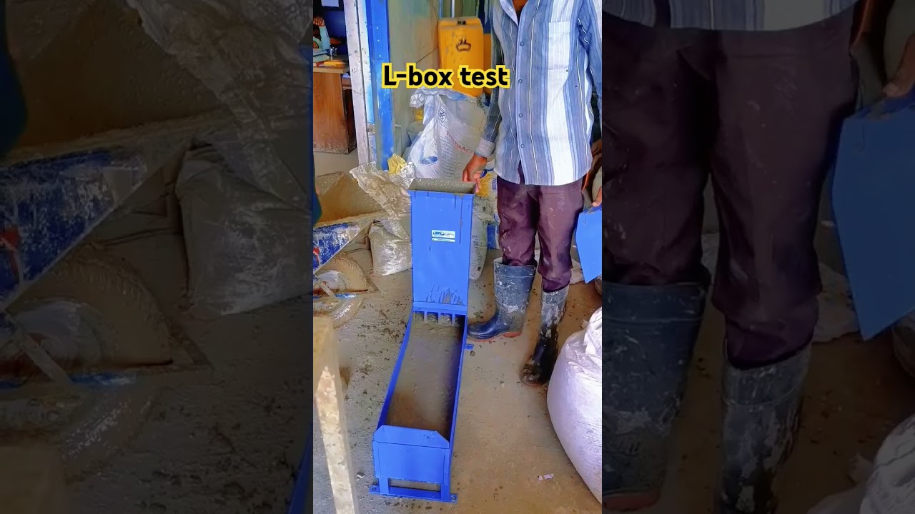 We Tested Self-Compacting Concrete with an L-Box
