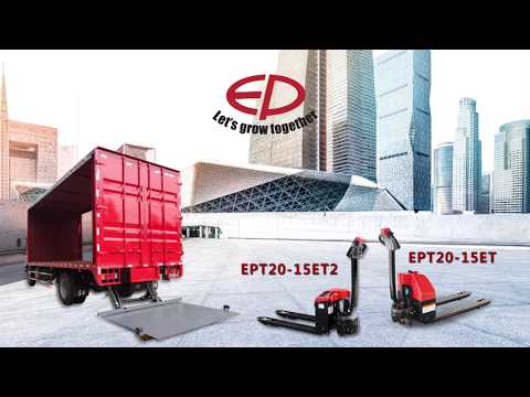Pallet truck (1.5t lithium battery electric ) move cargo from container to warehouse-EPT20-15ET