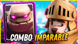 El mazo de GOLEM MÁS RARO Y EFECTIVO que se ha visto en SIGLOS🤯 | Clash Royale - Deck Guide by Fusgo