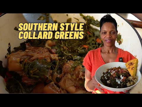 How to Make Collard Greens | REAL Southern Recipe with a Twist!!