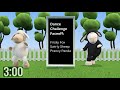 3 Minute Countdown Timer With Music Fox Sheep And Panda Dance Challenge