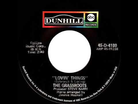 1969 HITS ARCHIVE: Lovin’ Things - Grass Roots (mono 45)