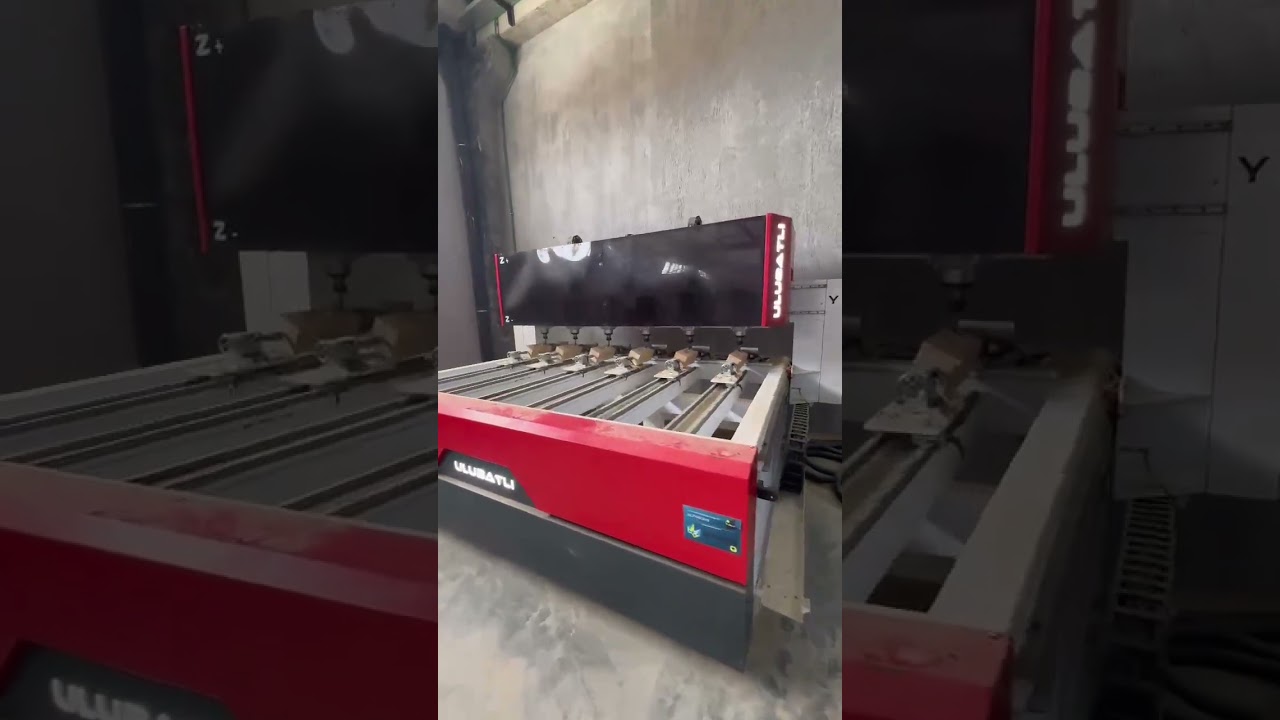 ULUBATLI- 6 KAFA CNC TORNA MAKİNASI / CNC LATHE MACHINE #gültekinmakina #ulubatli