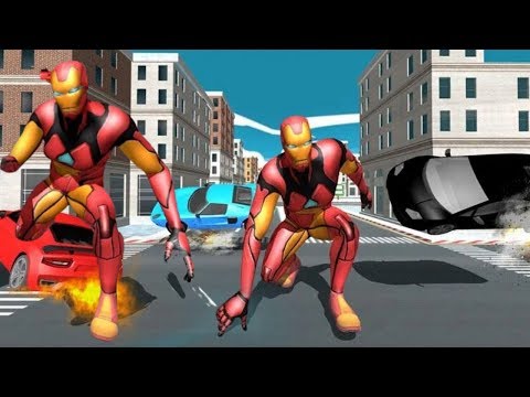 Iron Superhero War Superhero City Crime Battle Android Gameplay