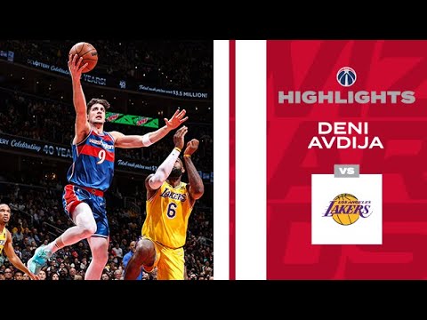 Deni Avdija puts up 17 vs Lakers