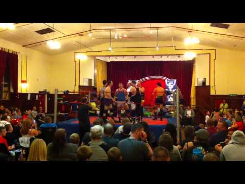 Scotland Professional Young Wrestlers Fight - 5 against 5 Part 1