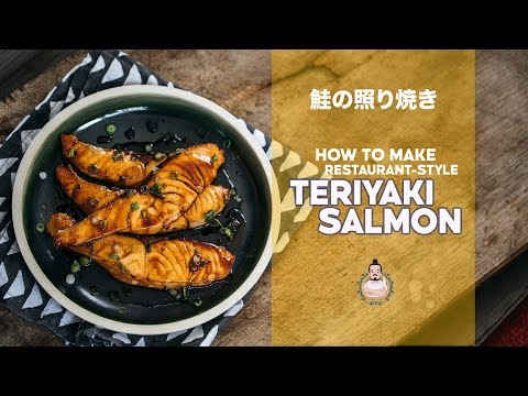 How to Make Teriyaki Salmon | 5-Minute Recipe | Japanese Home Cooking