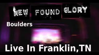 Boulders (Acoustic)- New Found Glory Franklin Theater 03-11-16 Featuring Hayley From Paramore